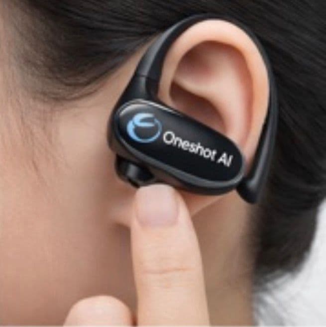 OneShot AI wireless medical earbud